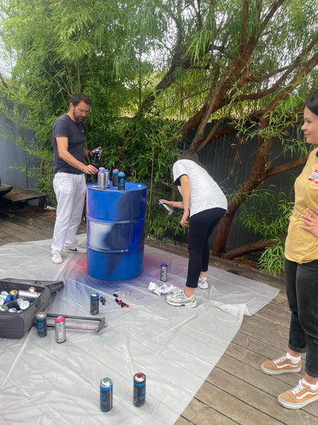 Un TEAM BUILDING graffiti 🖼️