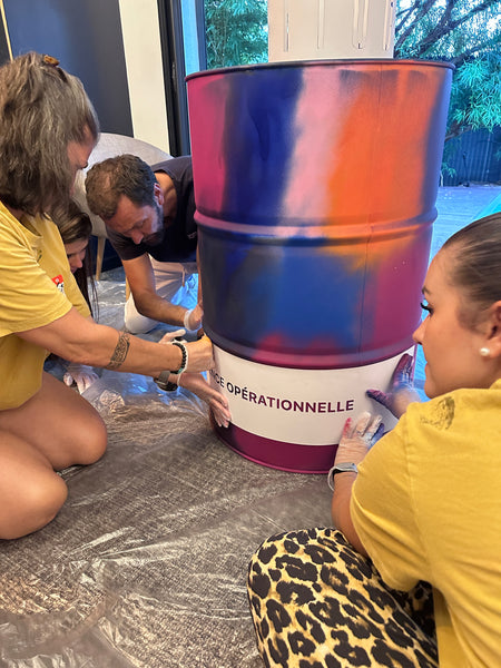 Un TEAM BUILDING graffiti 🖼️