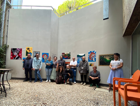 FRESQUE AU CREDIT AGRICOLE 🖼️