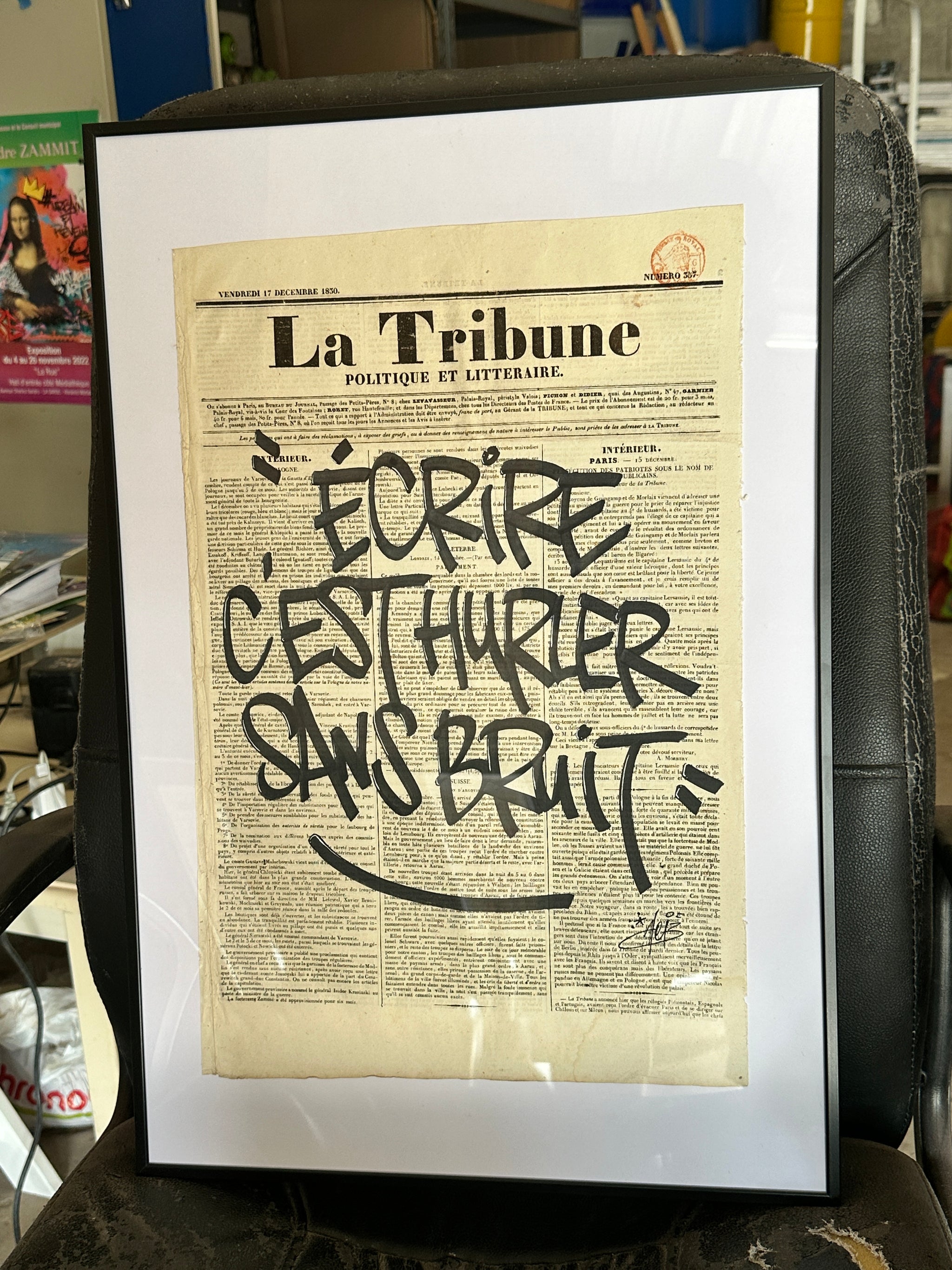 ECRIRE – Alex Z - Art Urbain