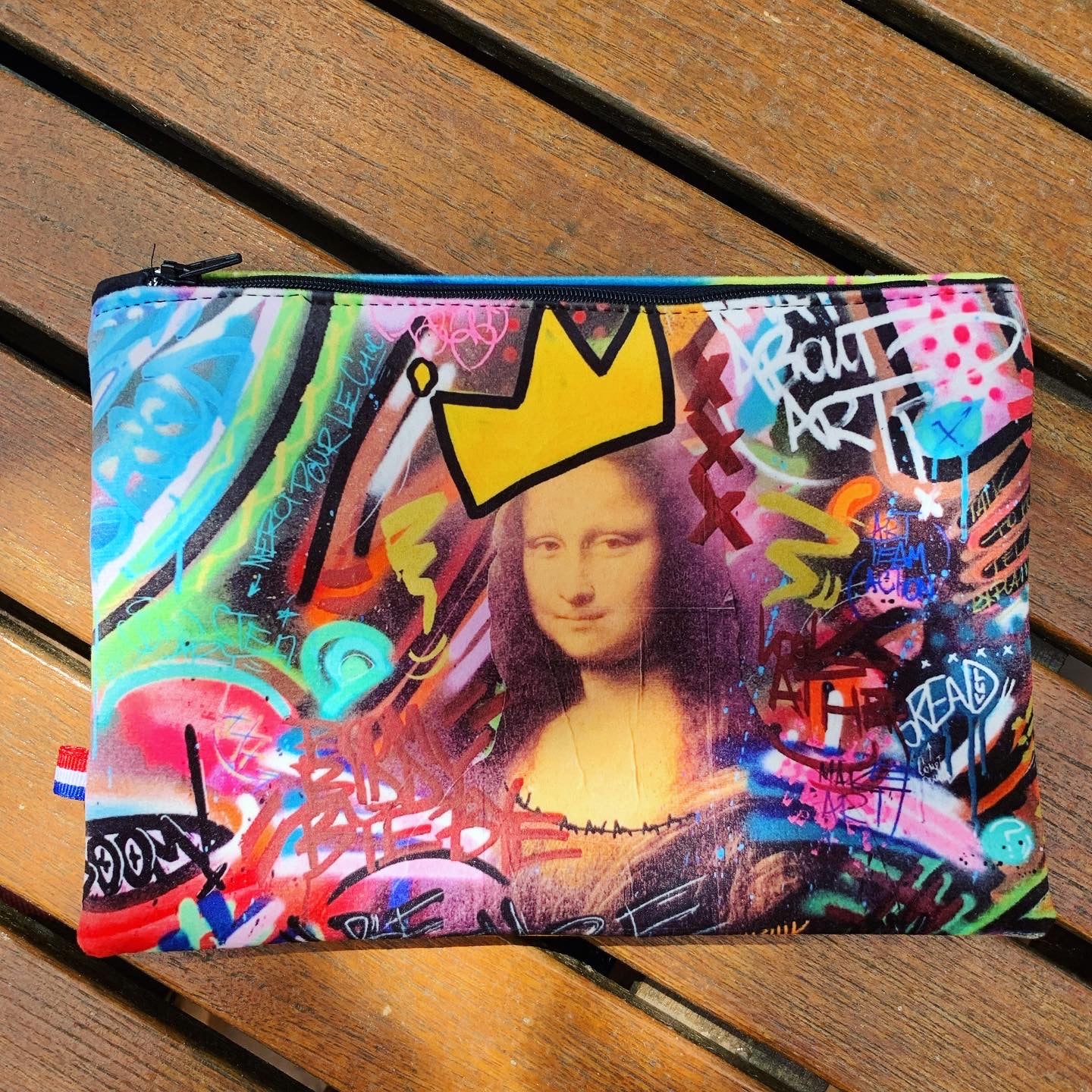 Pochette Joconde Street Art