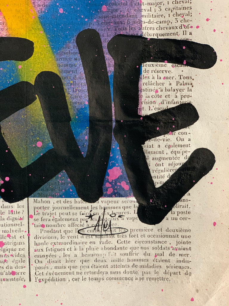 SHINE, LOVE ... BELIEVE Alex Z - Art Urbain SHINE, LOVE ... BELIEVE Alex Z - Art Urbain