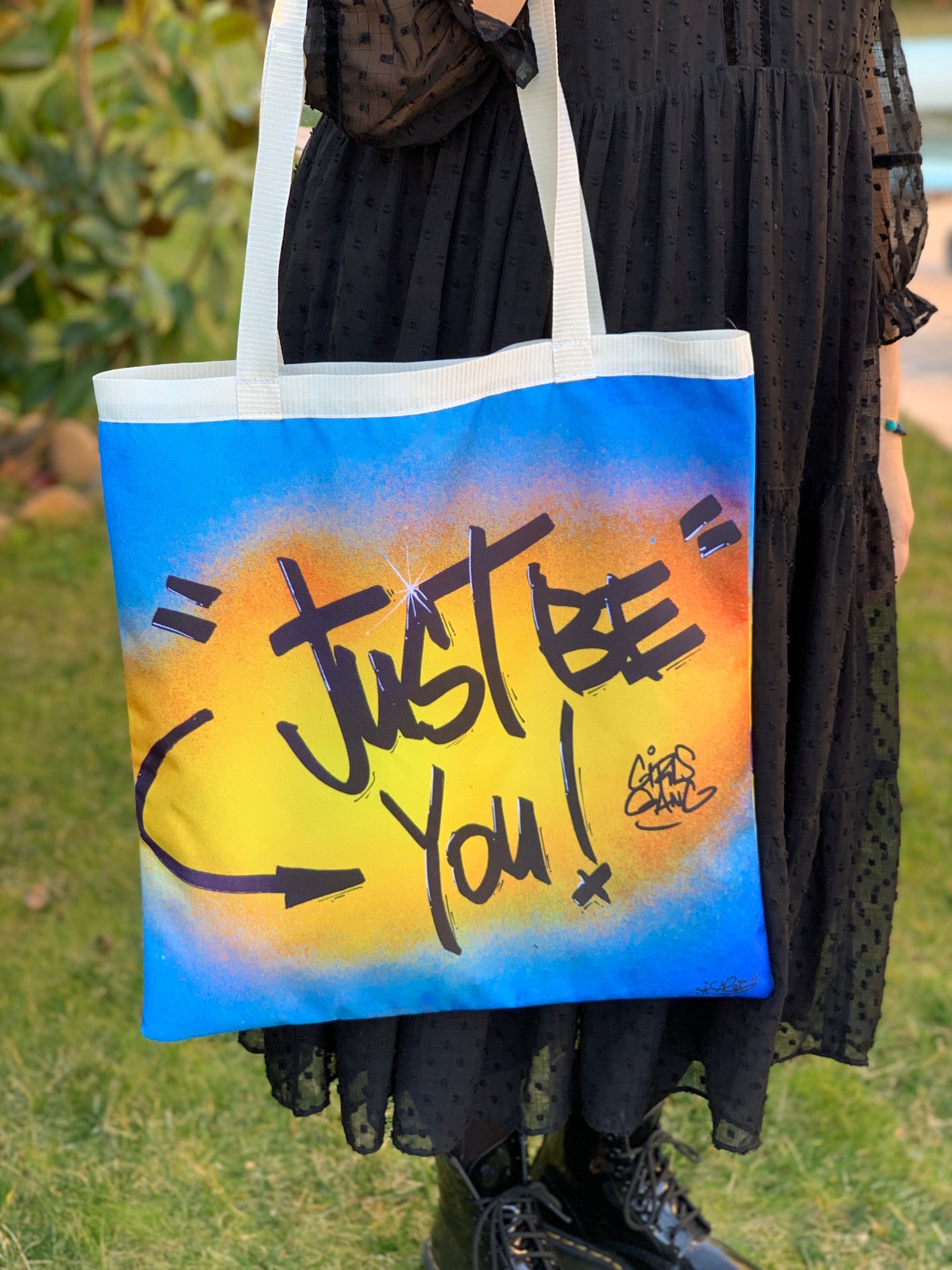 TOTE BAG ALEXZ JUST BE YOU ❕