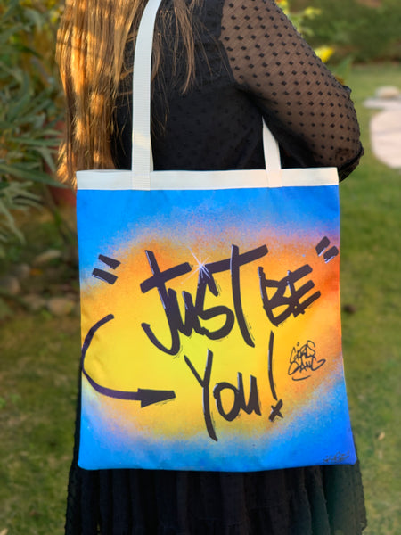 TOTE BAG ALEXZ JUST BE YOU ❕
